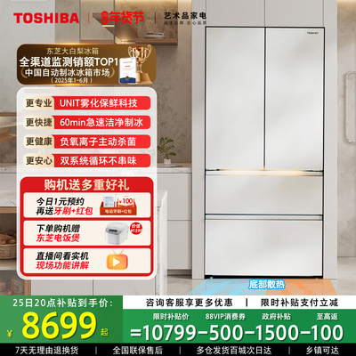 东芝全网最全能冰箱大白梨638
