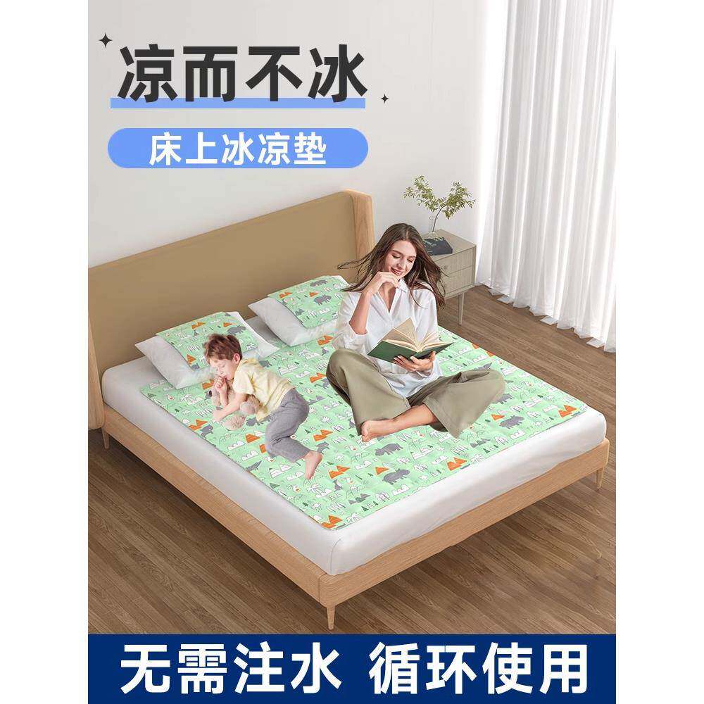 夏季凝胶冰凉垫子床垫沙发垫免注水水床单人双人制冷降温工具824