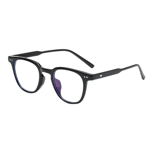网红黑框眼镜女潮近视可配防蓝光防辐射gm护眼透明平光镜男无度数