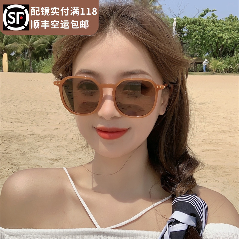 小红书网红同款偏光女近视太阳镜