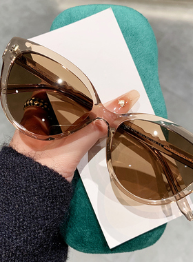 gm猫眼墨镜女款开车专用