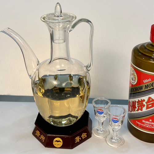 仿宋贵妃耐高温长嘴透明烧水酒壶