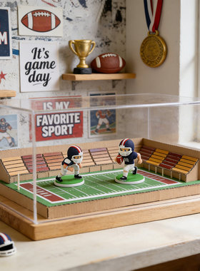 青春男孩球员男士生日家居摆件