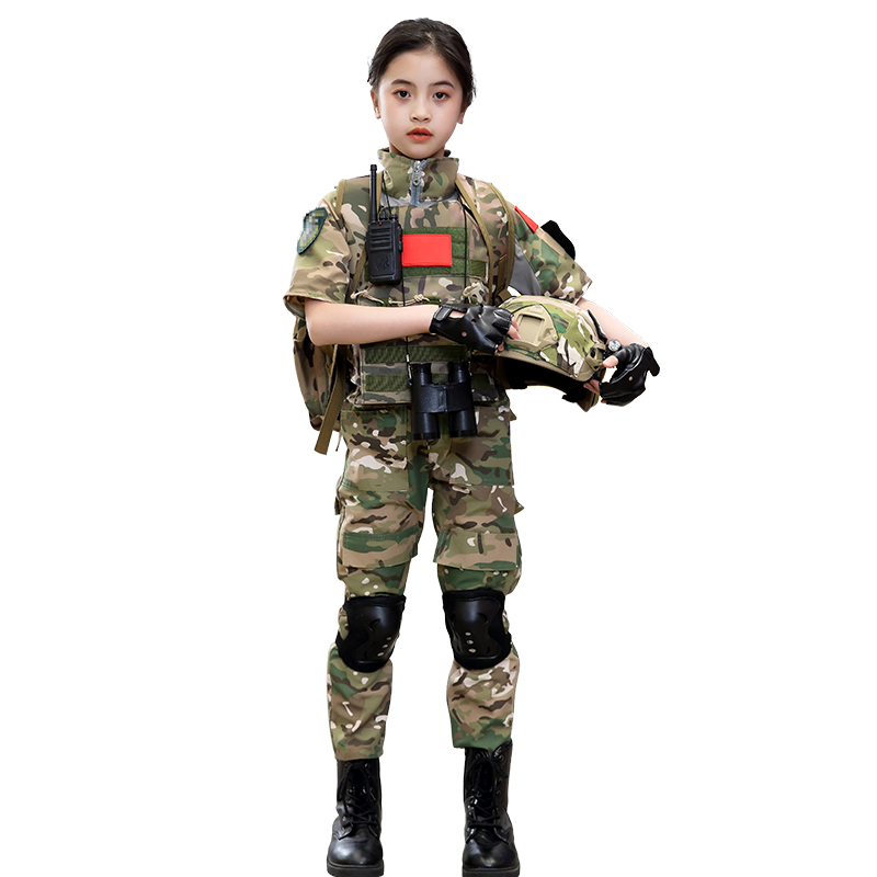 儿童迷彩服蛙服男童特种兵套装