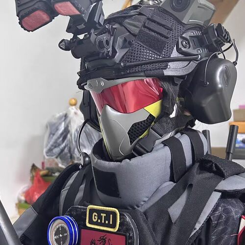 三角洲行动cos战术头盔面具
