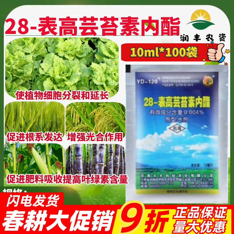 云大120 28-表高芸苔素内脂小麦水稻玉米甘蔗蔬菜作物生长调节剂