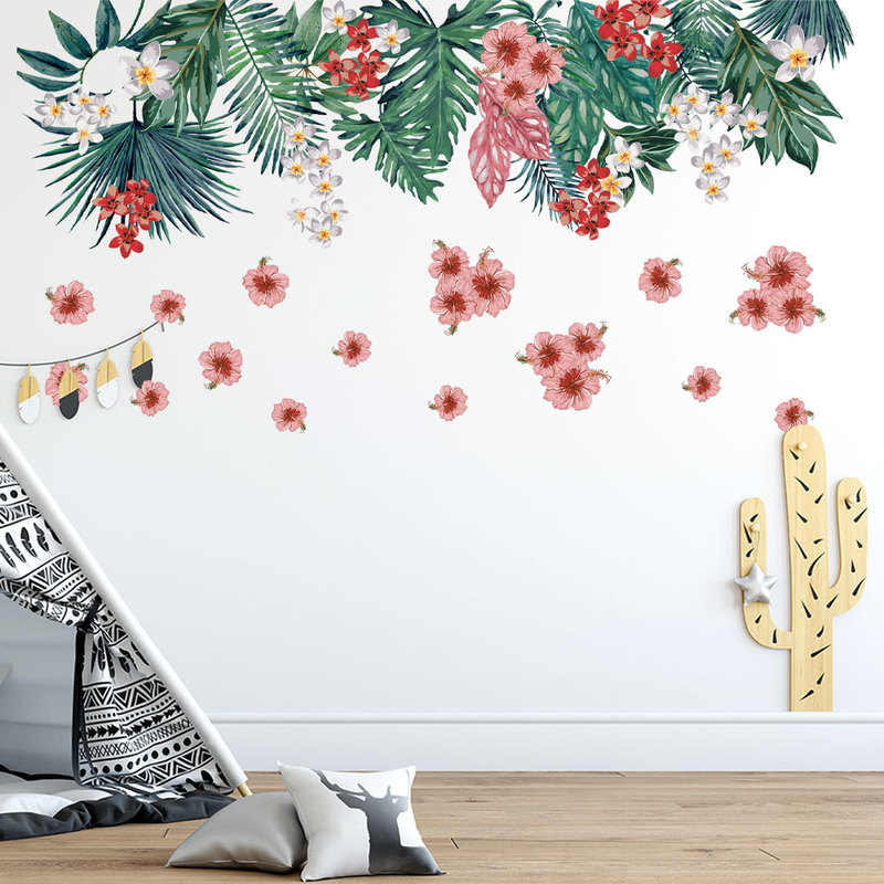 绿植植物印刷可移除个墙贴客厅卧室沙发背景墙 PH54-PH64