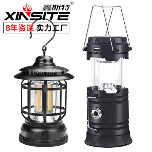 XINSITE鑫斯特太阳能充电马灯户外露营灯手提野营灯工厂现货