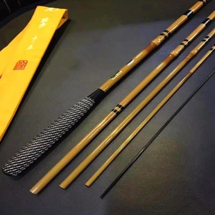 并继竿 插接钓鱼竿 鲫鱼竿超轻手杆普天元独步威海渔具防竹节