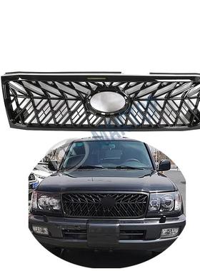 适用于06-07年款丰田兰德酷路泽FJ100LC100中网TRD中网GR中网带灯