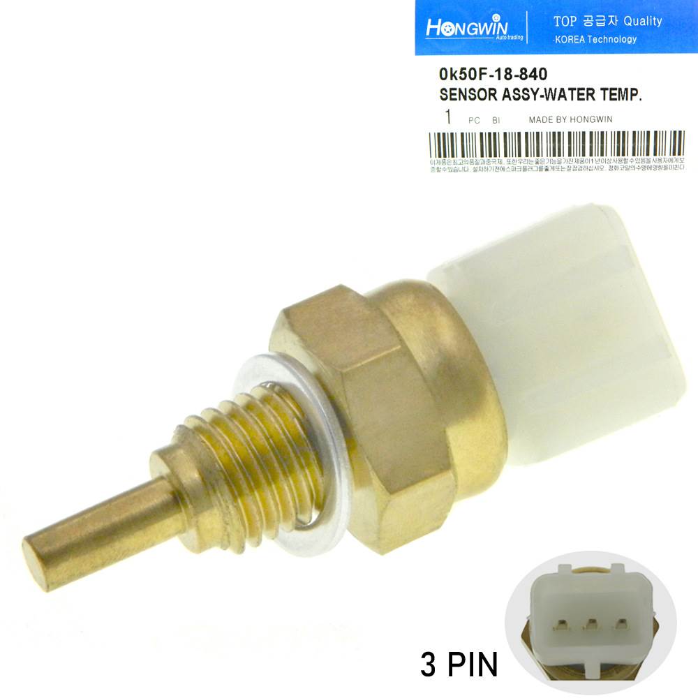 适用于现代 汽车配件 冷却液水温传感器 OE:0K50F-18-840