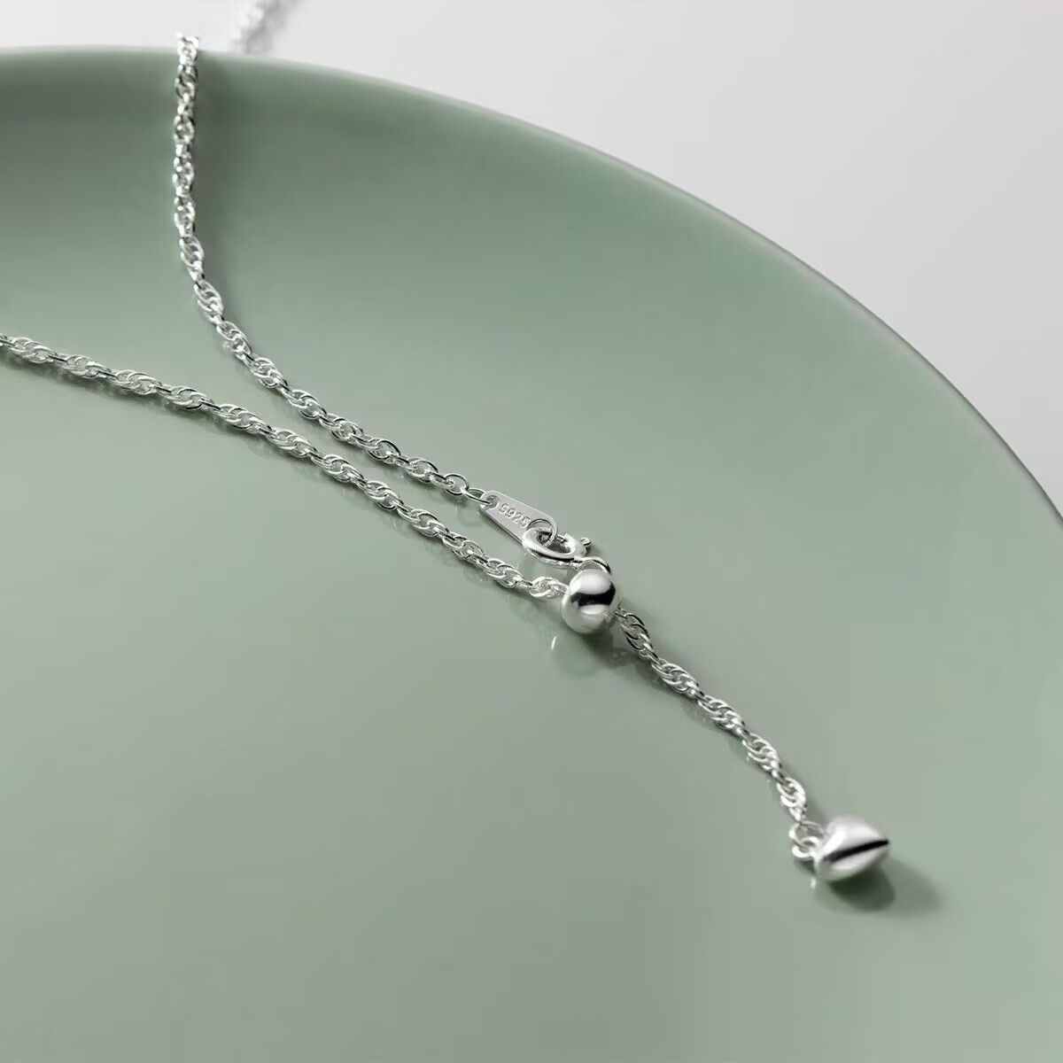 S925银水波纹毛衣链 抽拉长款通体纯银项链女 百搭万能可调节坠链,饰品/流行首饰/时尚饰品新,银饰项链,淘宝优惠券,粉丝福利购,淘宝优惠卷