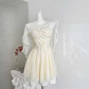 瑞茜·威瑟斯 纯欲风连衣裙外套披肩 春夏新款