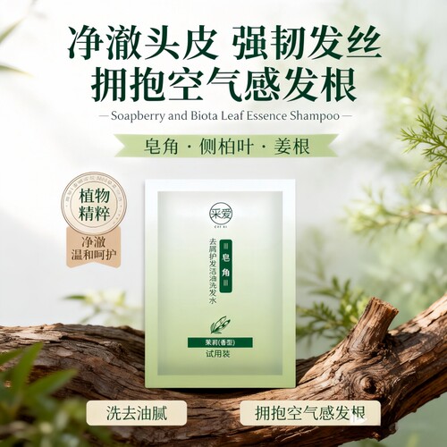 一次性便携式袋装洗发水