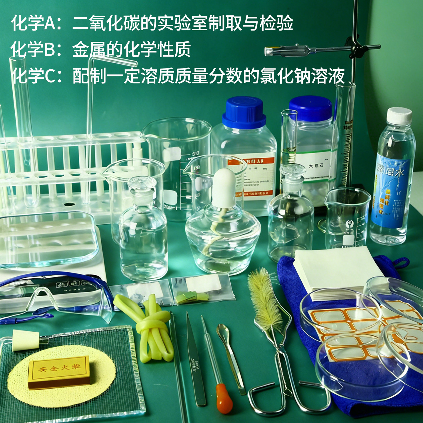 2026深圳中考物理化学实验器材凸透镜成像规律滑动摩擦力与压力测