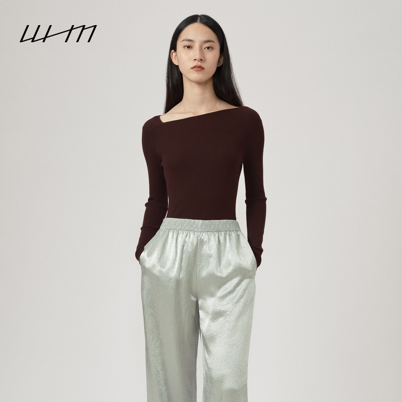 不易变形舒适软糯针织衫上衣