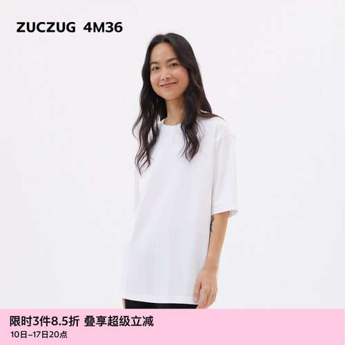 ZUCZUG4M36针织布超宽松短袖T恤