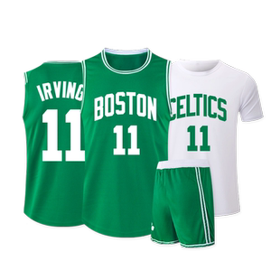 凯尔特人欧文球衣篮网队11号公牛23号球衣湖人东契奇科比篮球队服