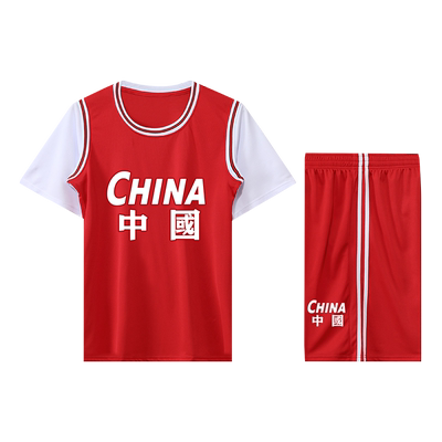 儿童篮球服套装男童幼儿园表演服