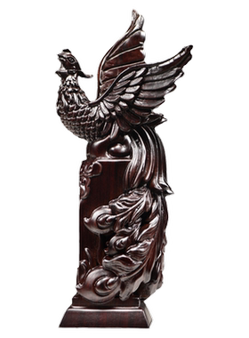 黑檀客厅摆件陈古实木