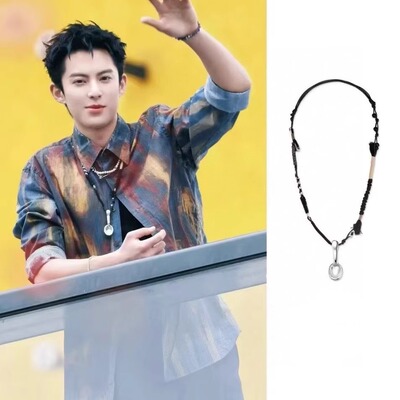 编绳勺子项链小众设计感男女同款