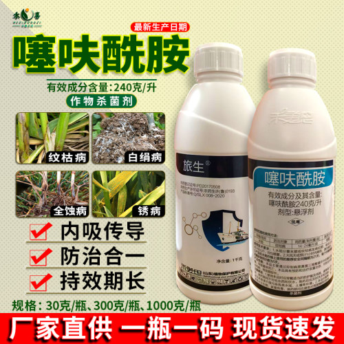 24%噻呋酰胺水稻小麦专用杀菌剂