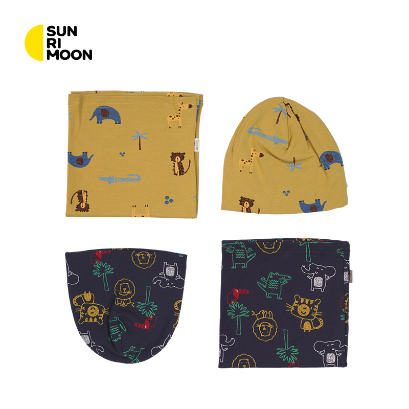 sunrimoon森瑞梦冬季保暖围脖帽