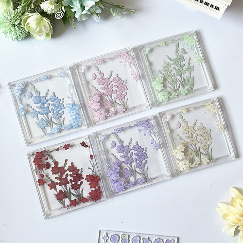 花间杯垫通行证亚克力展示框谷美