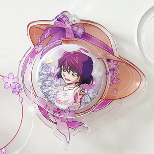 倩子酱GOODS谷美配件吧唧砖调节环全透明适合58mm 65mm徽章单买