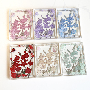 部分现货花间 倩子酱Goods谷美亚克力卡框3寸谷子拍立得小卡相框