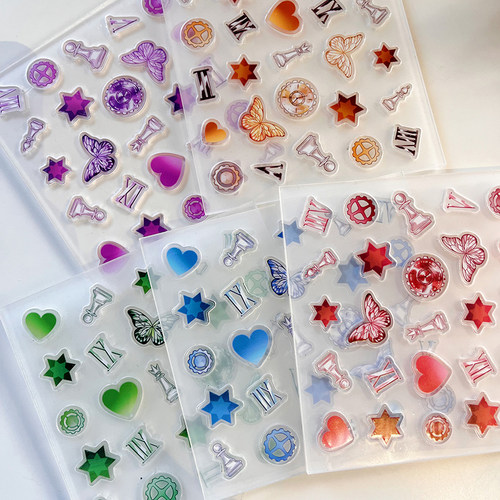 谷美亚克力粒粒卡框装饰谷子收纳