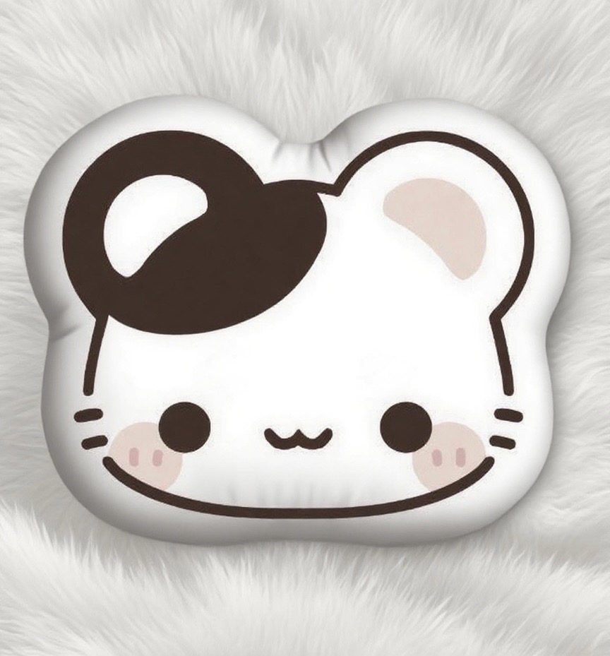 鼠球球boboki可爱猫宿舍抱枕客厅卡通沙发靠枕午睡腰枕卧室床头