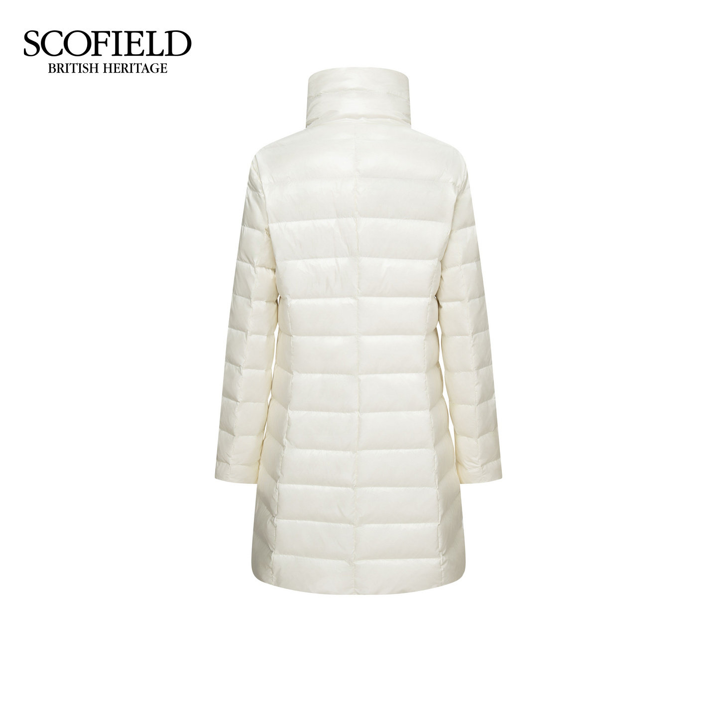 Scofield女装长款立领羽绒服