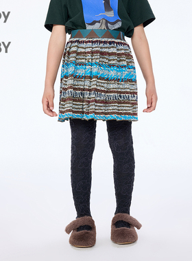 江南布衣童装 时尚短款腰裙 女童jnbybyjnby1P9D11710