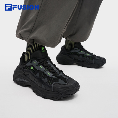 山脉鞋2加绒版丨FILA FUSION斐乐潮牌女鞋登山鞋T12W541516F