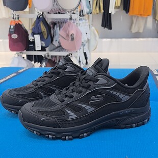 SKECHERS斯凯奇2025秋男款闪穿缓震 运动鞋237753C-BBK