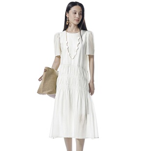 MOFAN宽松双层连衣裙MBL563023