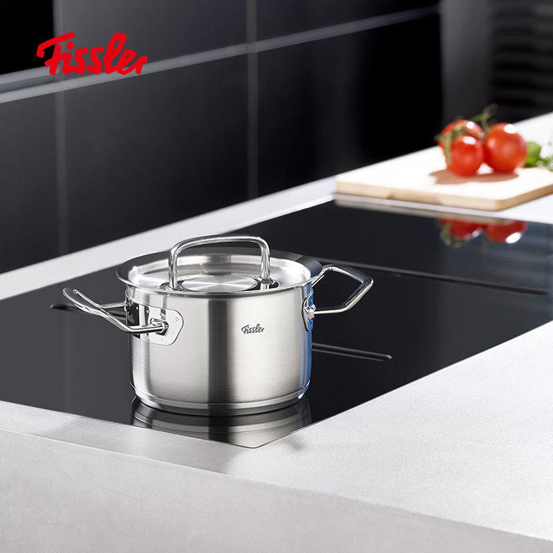 Fissler/菲仕乐 雅格菁选家用不锈钢16厘米双耳汤锅084128160000