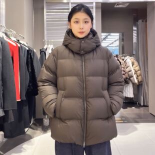 江南布衣女士复古时尚中长款羽绒服5X0C1011K