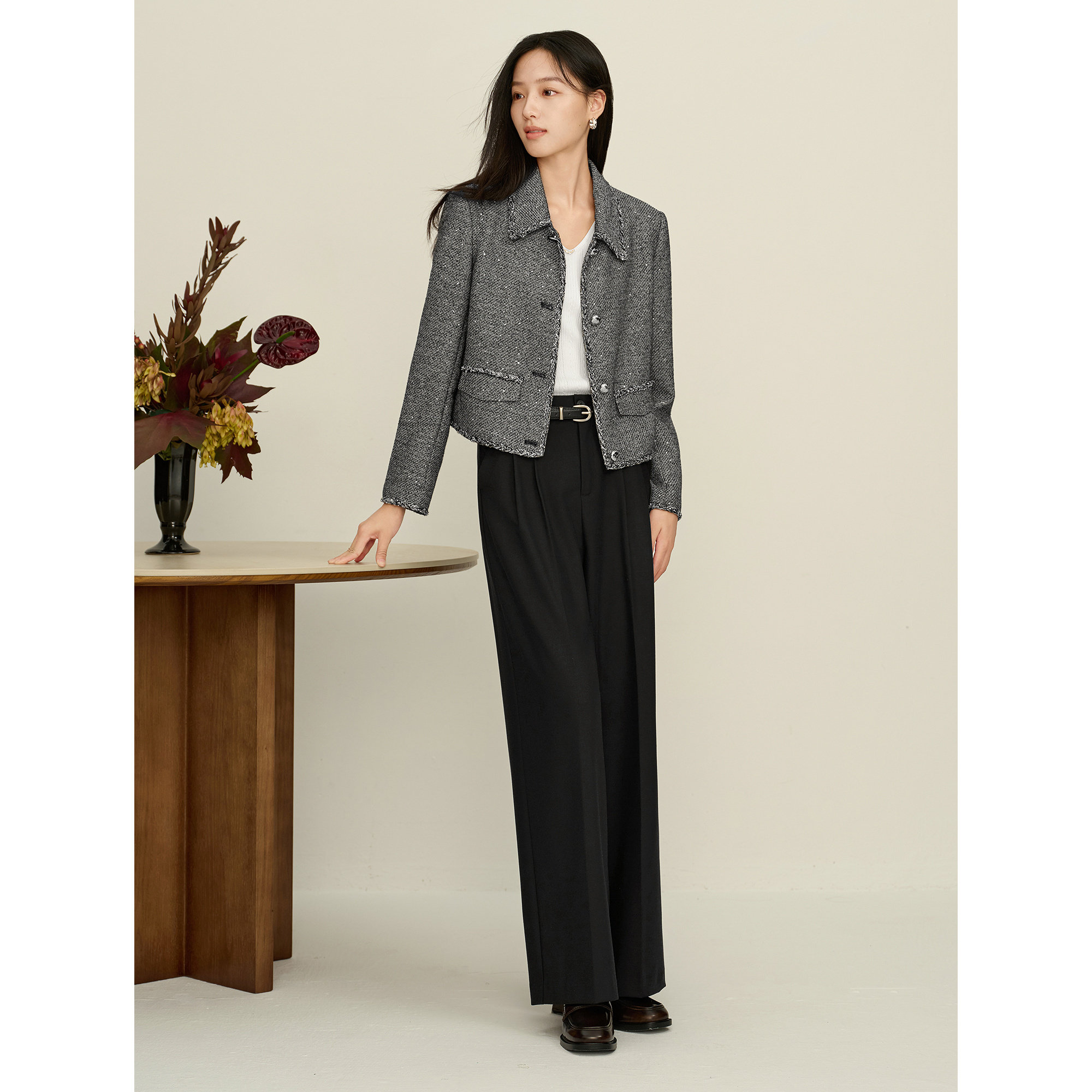 JUZUI玖姿长袖外套女JWFQ40528