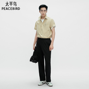 太平鸟男士时尚休闲裤B1GMF3141J91