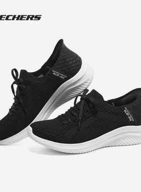 Skechers/149710-BLK女士一脚蹬休闲运动鞋149710-BLK