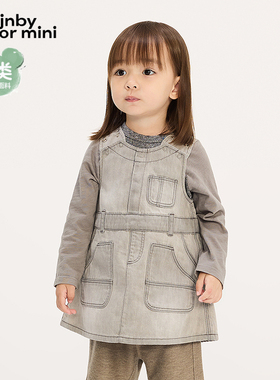 jnbybyjnby江南布衣婴童牛仔连衣裙25秋女童婴儿YP8G10720