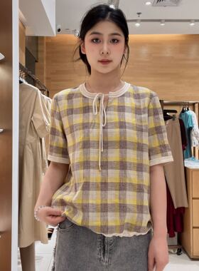 FEIZI菲姿女士简约时尚衬衫F4B561