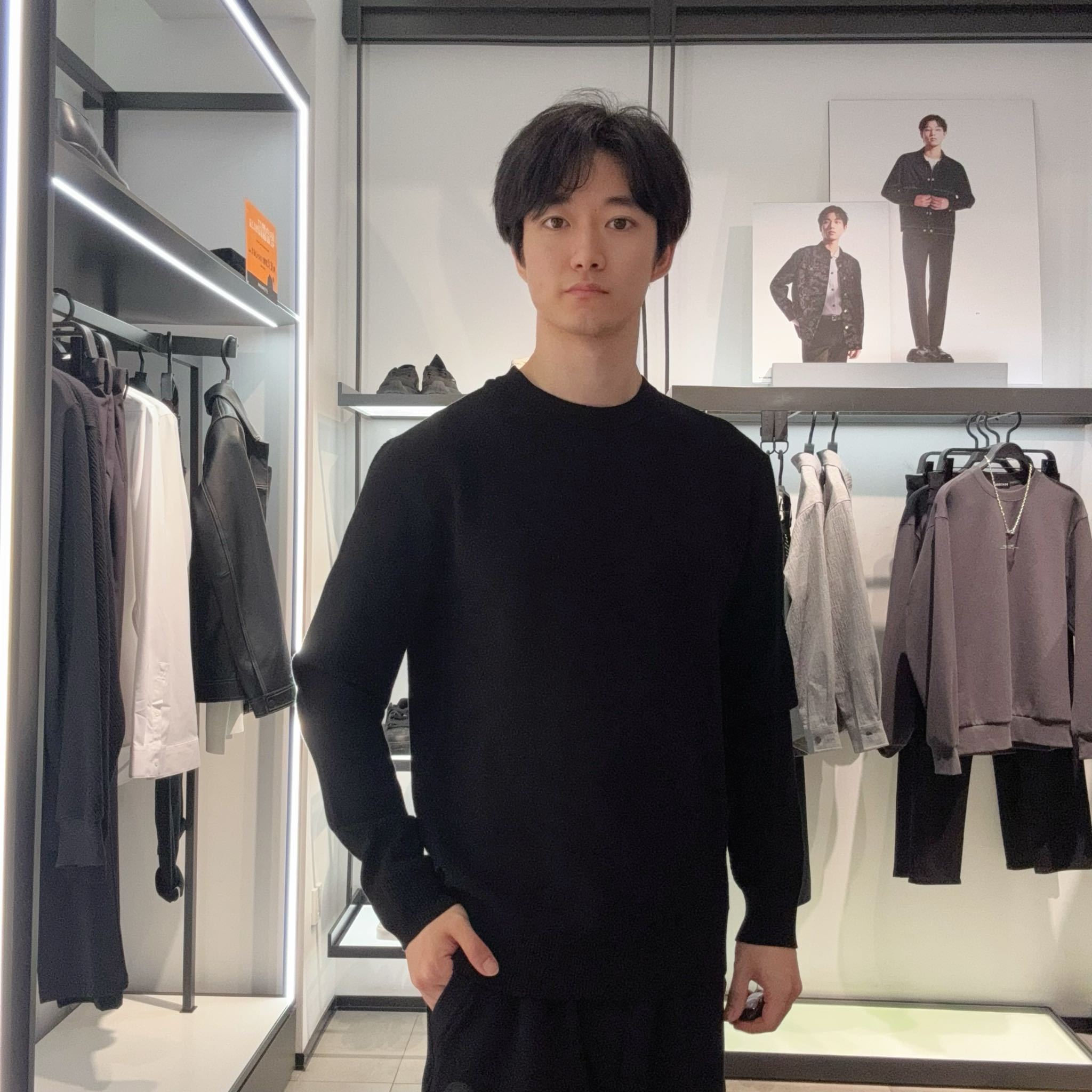 太平鸟男士简约时尚针织衫B1EBE4242