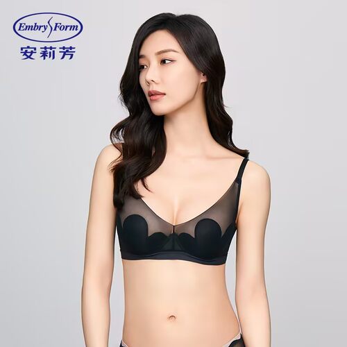 安莉芳兔耳朵杯单层围女士文胸内衣EB00805（配裤可拍E200805）