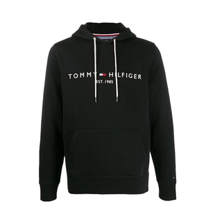 Tommy Hilfiger/汤米·希尔费格FW22印花套头连帽卫衣男款MW10752