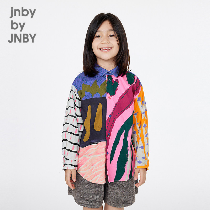 新款江南布衣童装宽松长袖衬衫25春男女童jnbybyjnby1P1211450,童装/婴儿装/亲子装,儿童牛仔衬衫,淘宝优惠券,粉丝福利购,淘宝优惠卷