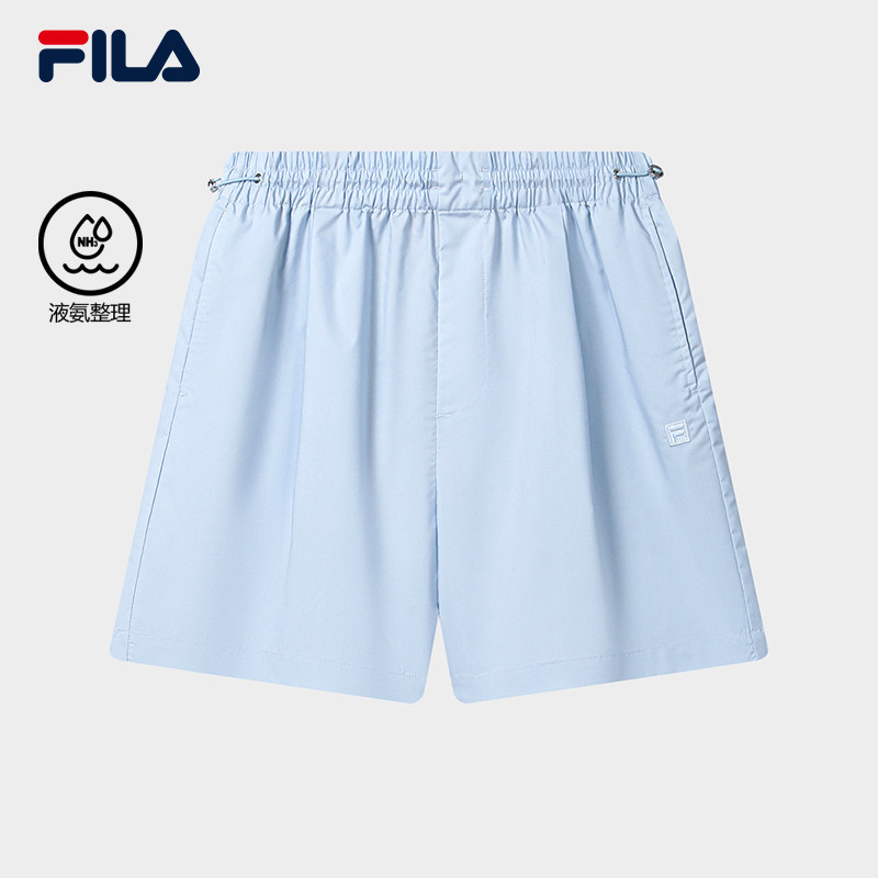 FILA 斐乐官方女士梭织短裤2026秋季新款宽松休闲裤F11W638805F