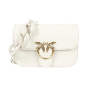 PINKO/品高  牛皮革燕子包小方包单肩斜挎包 小号女款1P22MM-Y7TY